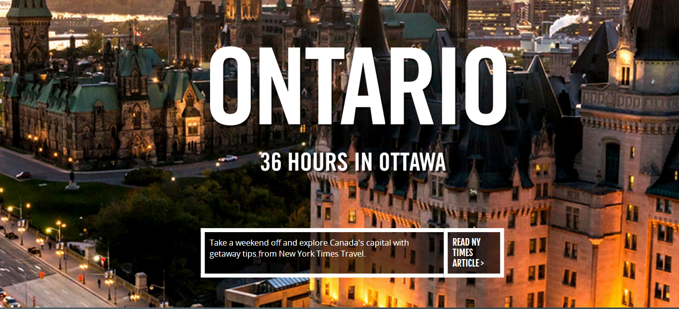 Ontariotravel:安大略省旅游网站官网